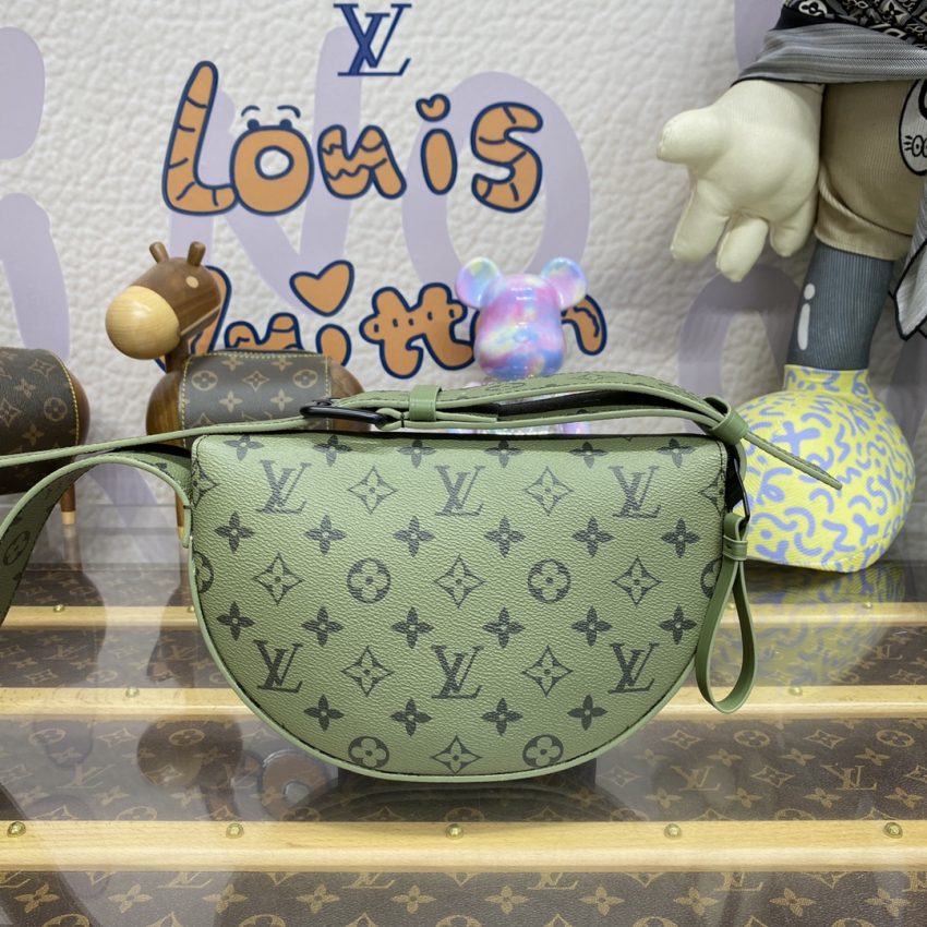 louis vuitton moon crossbody green 3