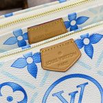 louis vuitton multi pochette accessoires white blue 7