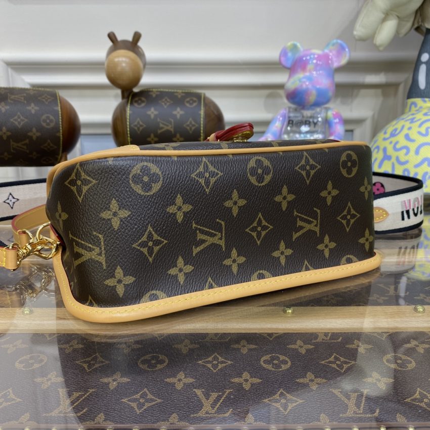 louis vuitton nano diane satchel brown 2