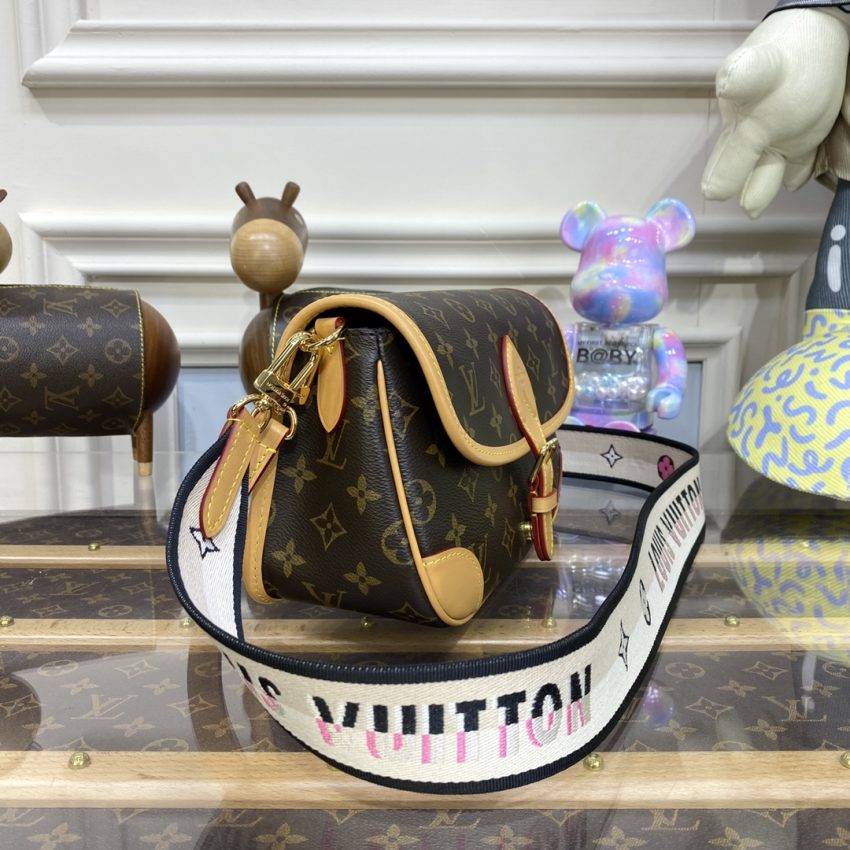 louis vuitton nano diane satchel brown 5