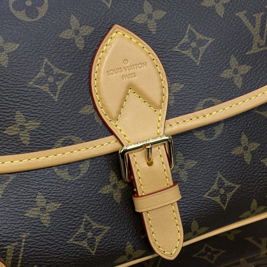 louis vuitton nano diane satchel brown 9