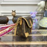 louis vuitton nano diane satchel pink strap 8
