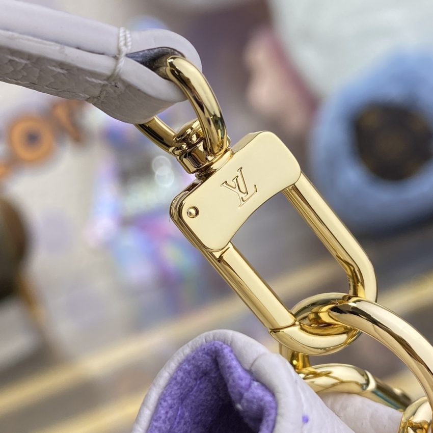 louis vuitton nano noe white purple 4