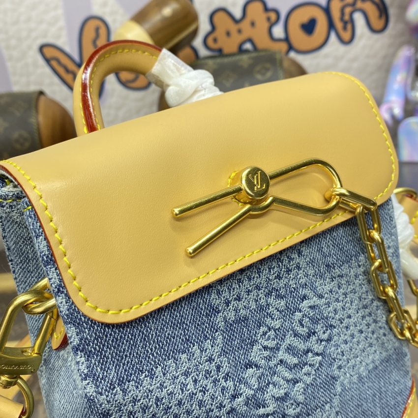 louis vuitton nano steamer denim 4
