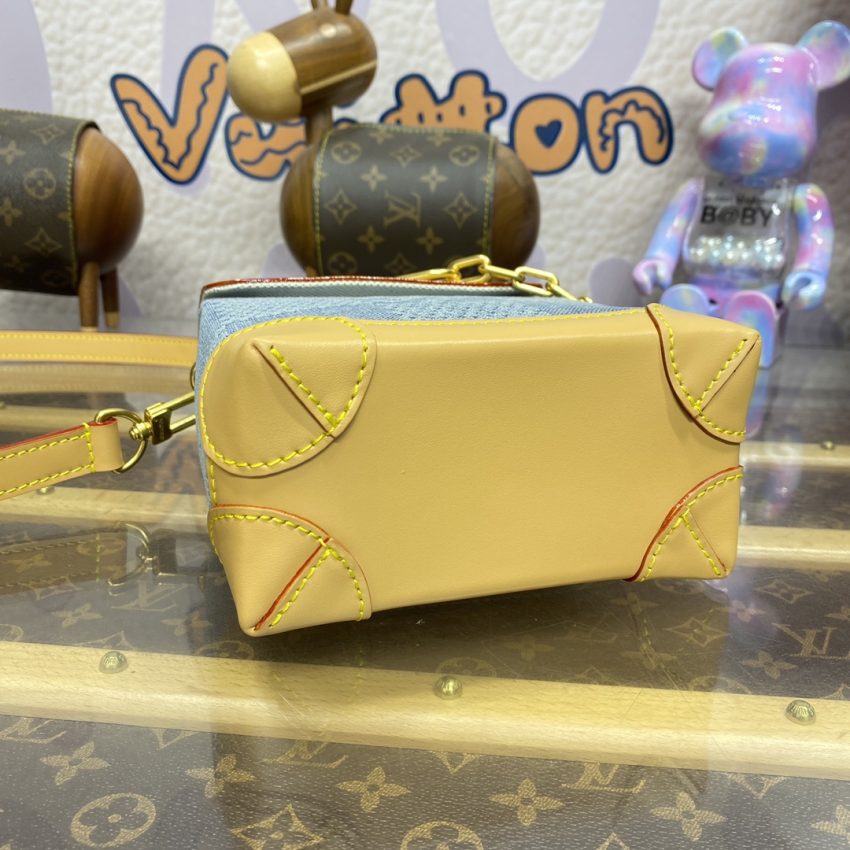 louis vuitton nano steamer denim 7