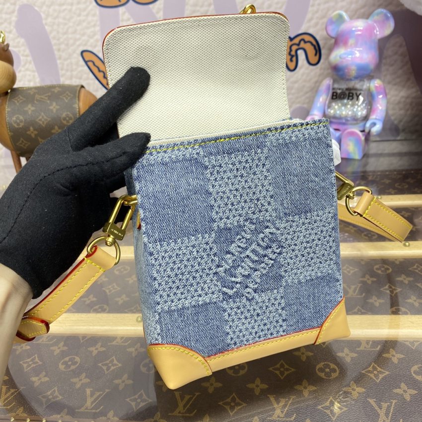 louis vuitton nano steamer denim 9
