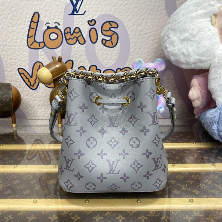 louis vuitton neonoe bb silver 11