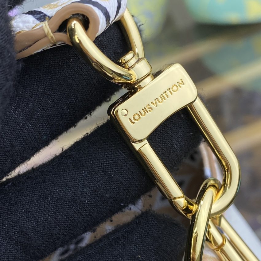 louis vuitton neonoe bb white apricot 7