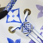 louis vuitton neonoe bb white blue 9