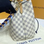 louis vuitton neonoe bb white grid 4
