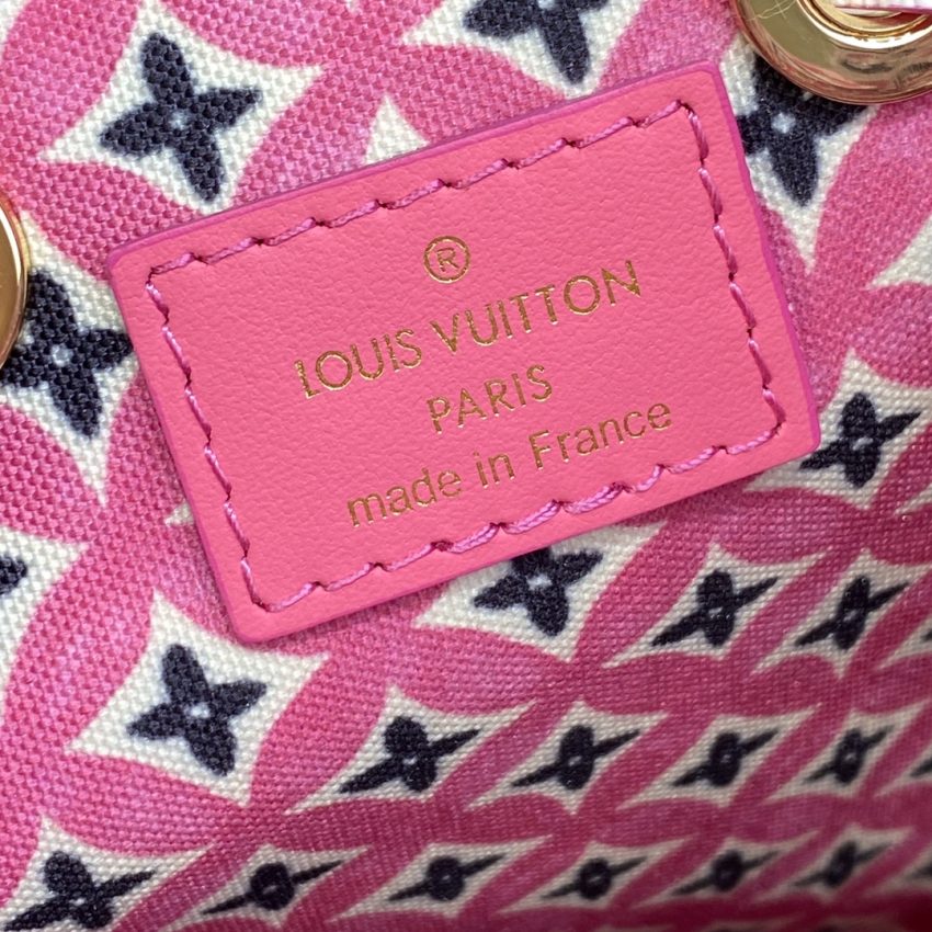 louis vuitton neonoe bb white pink 8