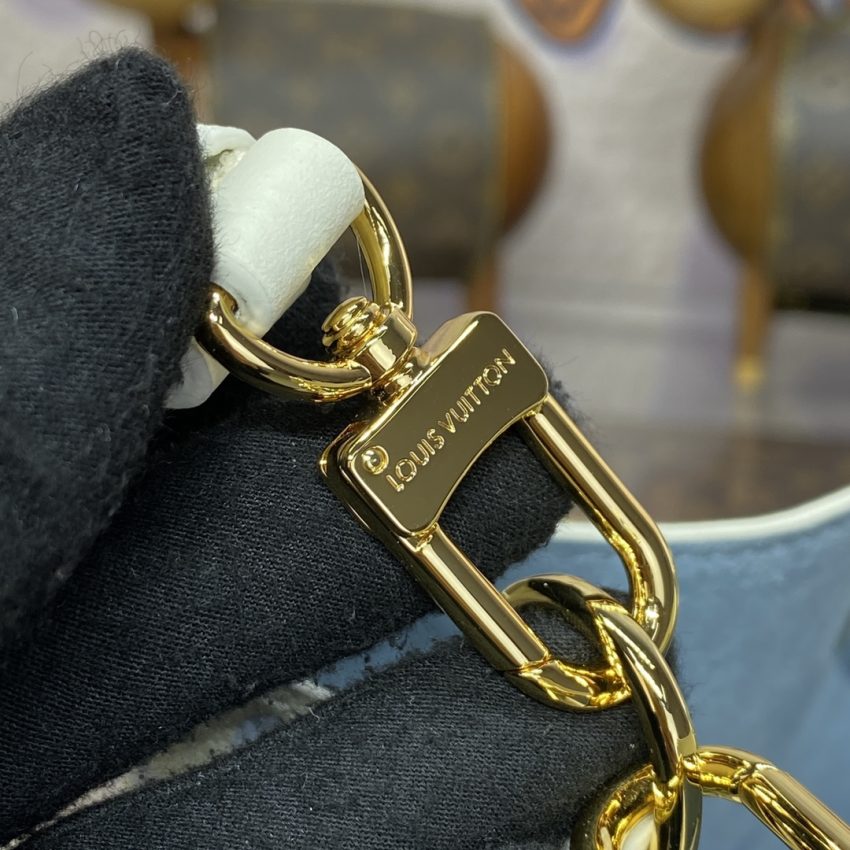 louis vuitton neonoe bb white sky blue 7