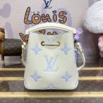 louis vuitton neonoe bb white sky blue 8