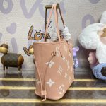louis vuitton neverfull mm apricote 4