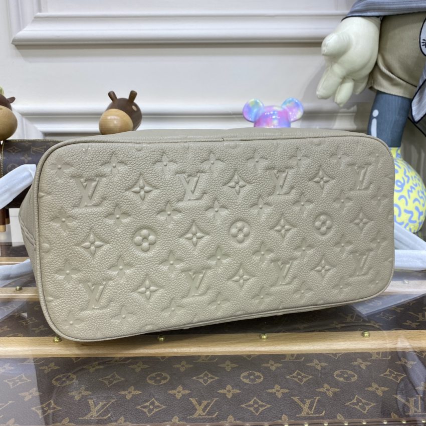 louis vuitton neverfull mm beige 3