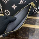 louis vuitton neverfull mm black pink 8