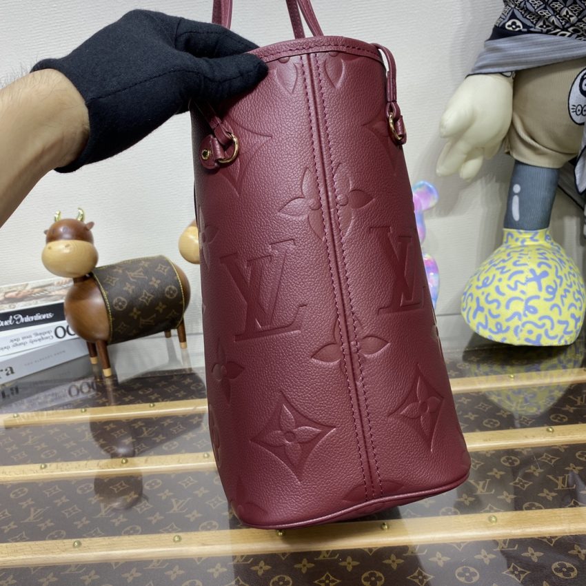 louis vuitton neverfull mm bordeaux 7