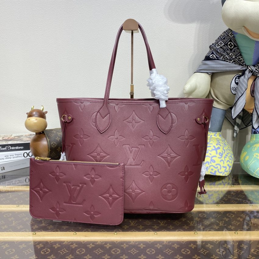 louis vuitton neverfull mm bordeaux 9