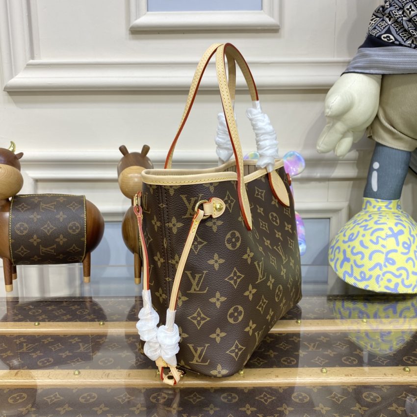 louis vuitton neverfull mm brown classic 2
