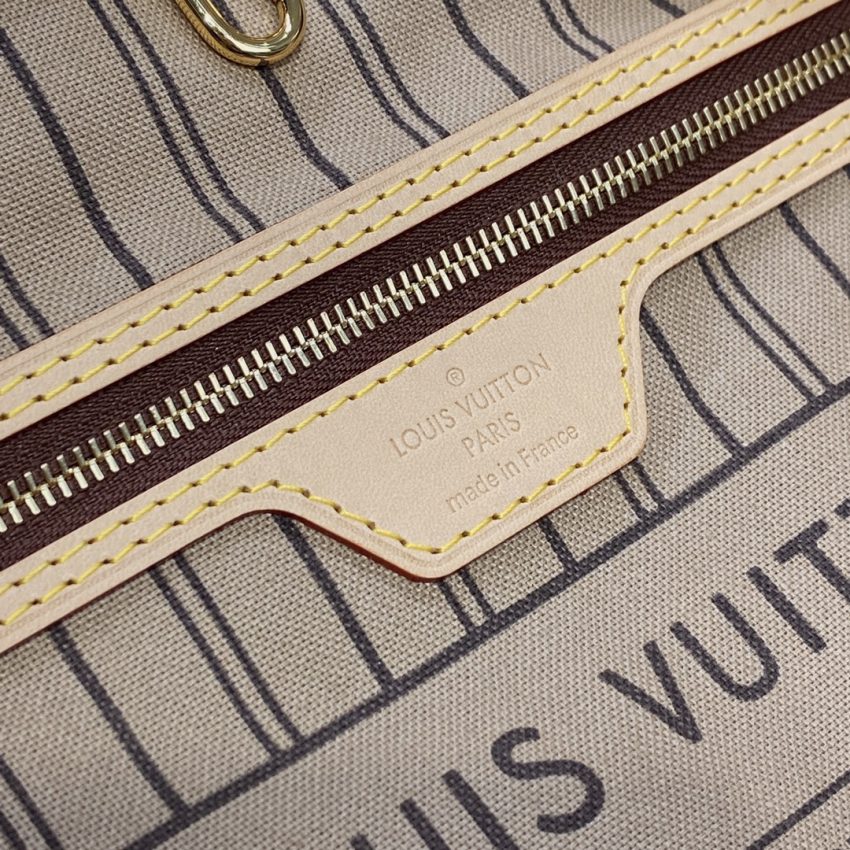 louis vuitton neverfull mm brown classic 6