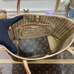 louis vuitton neverfull mm brown classic 9