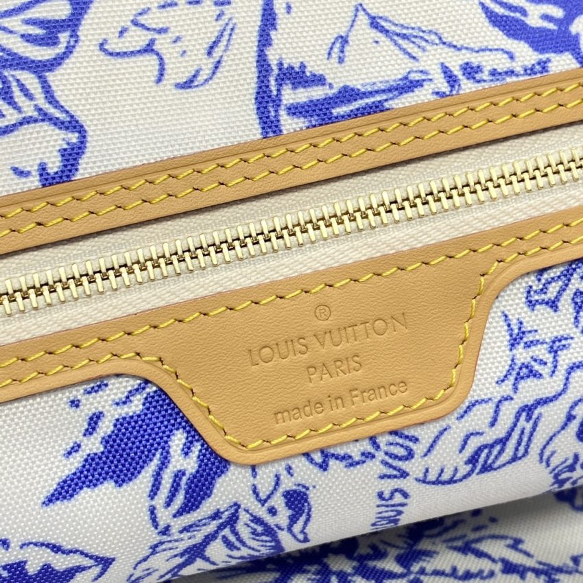 louis vuitton neverfull mm bue 5