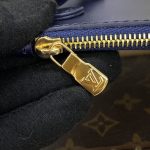 louis vuitton neverfull mm denim blue 8