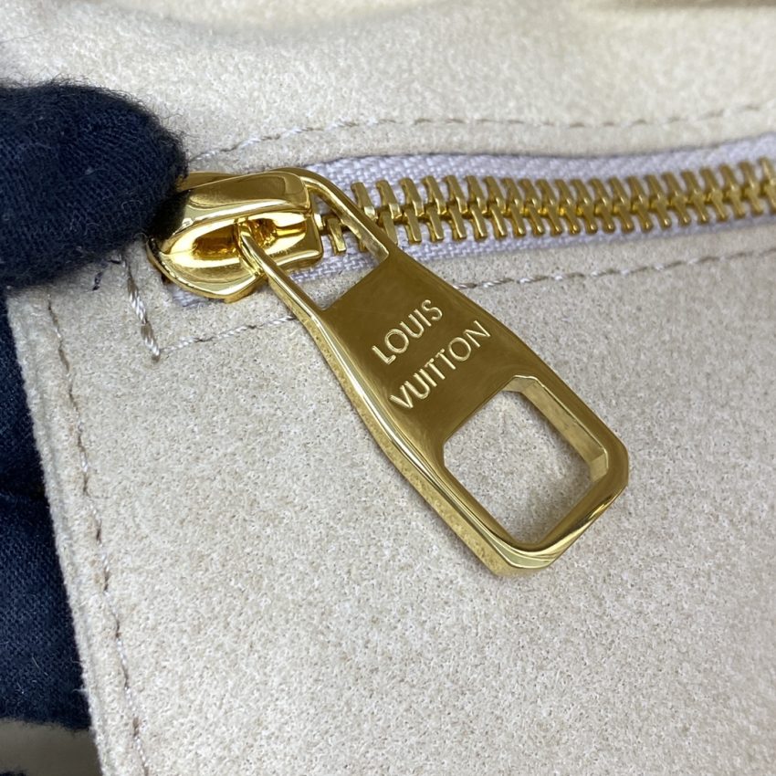 louis vuitton neverfull mm full beige 5