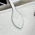 louis vuitton neverfull mm full beige 7