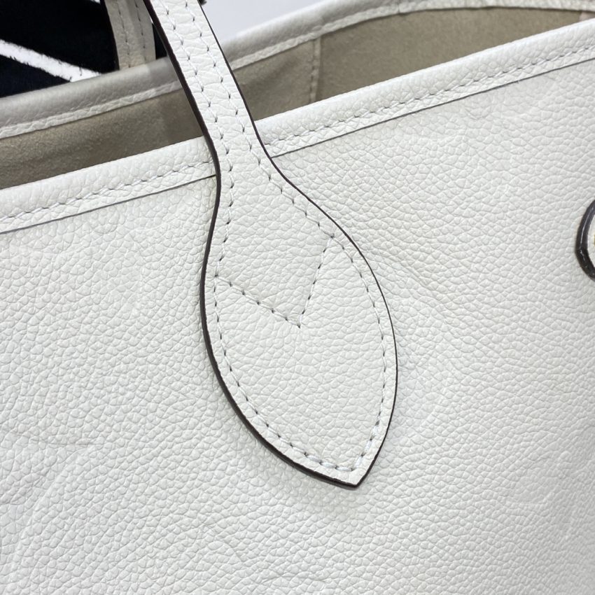 louis vuitton neverfull mm full beige 7