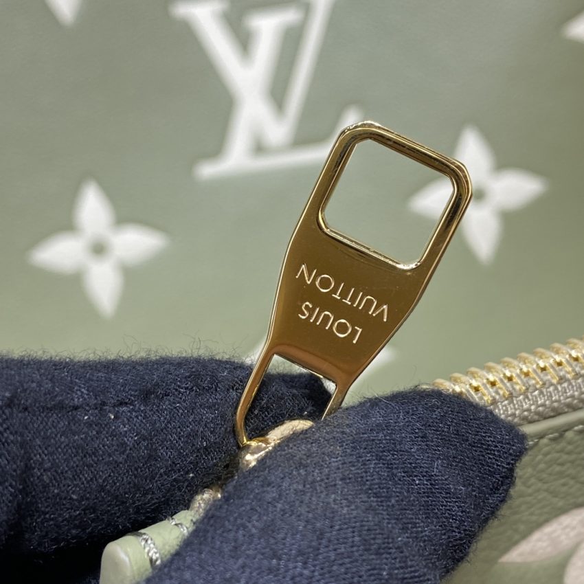louis vuitton neverfull mm green 2