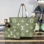 louis vuitton neverfull mm green 7