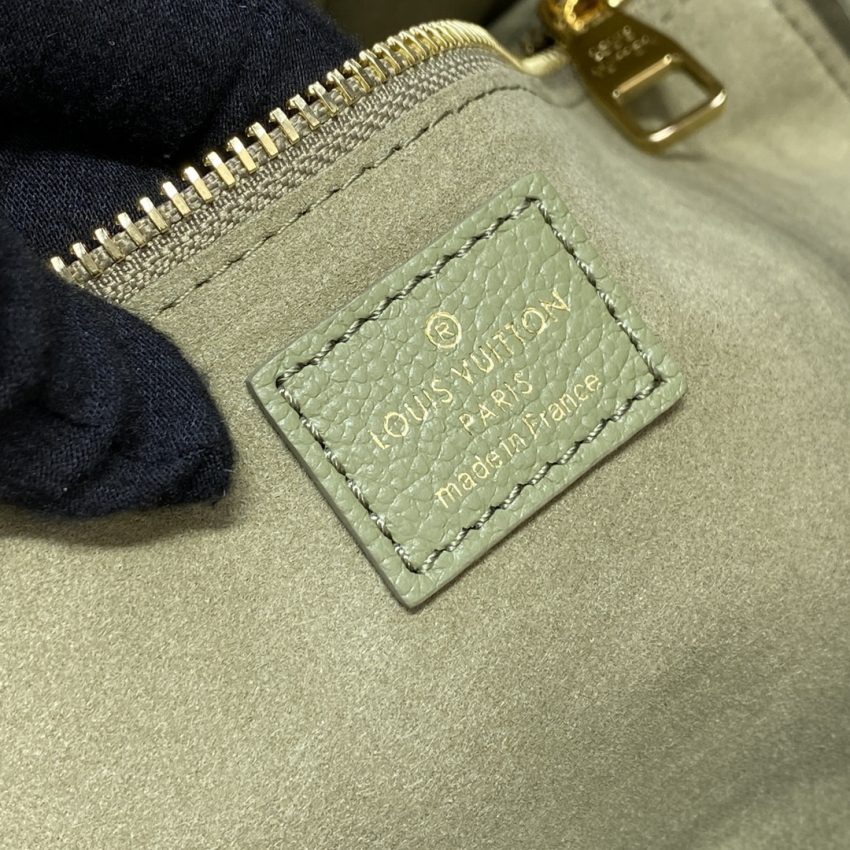 louis vuitton neverfull mm green 8