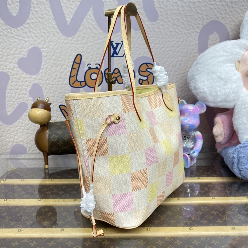 louis vuitton neverfull mm multi grid 8