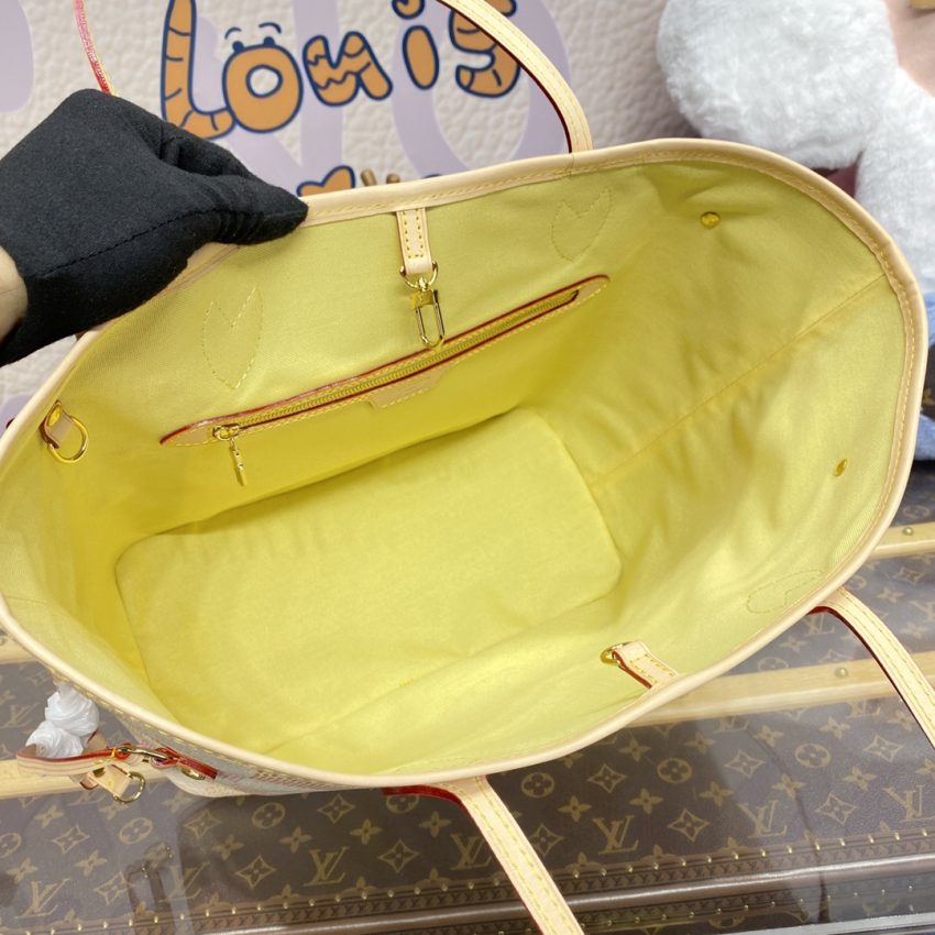 louis vuitton neverfull mm multi grid 9