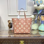 louis vuitton neverfull mm pink 6