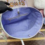 louis vuitton neverfull mm purple 4