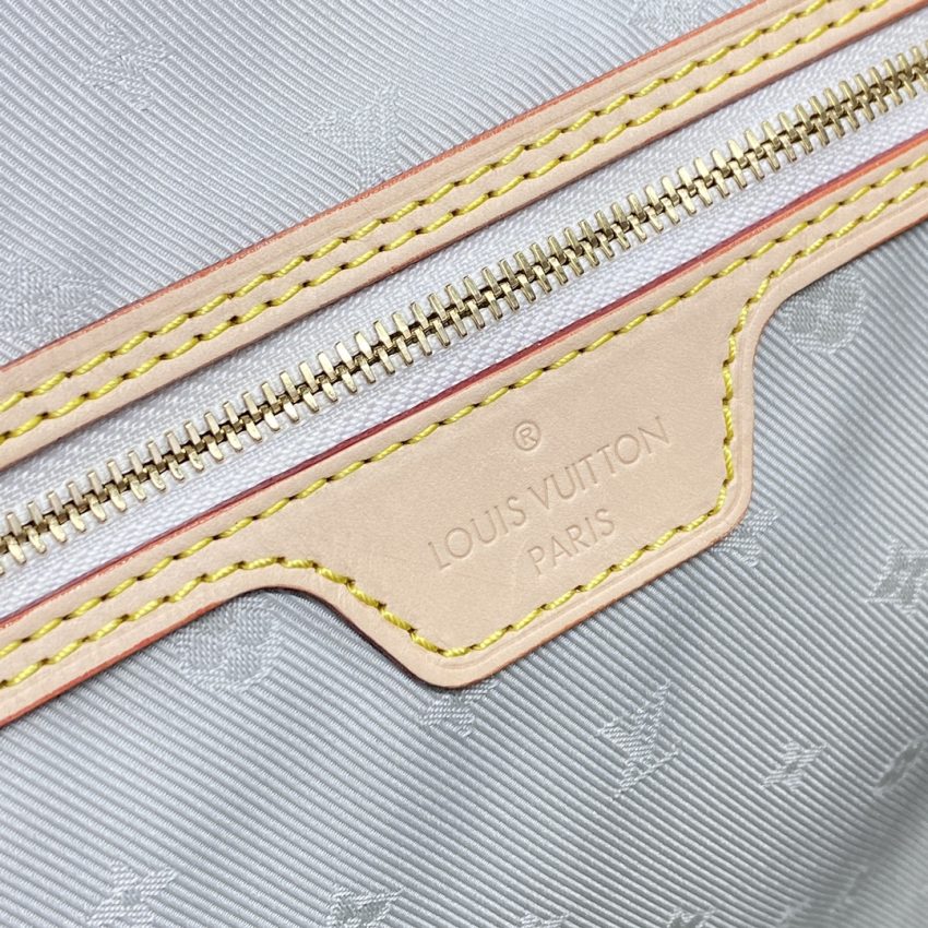 louis vuitton neverfull mm white 10