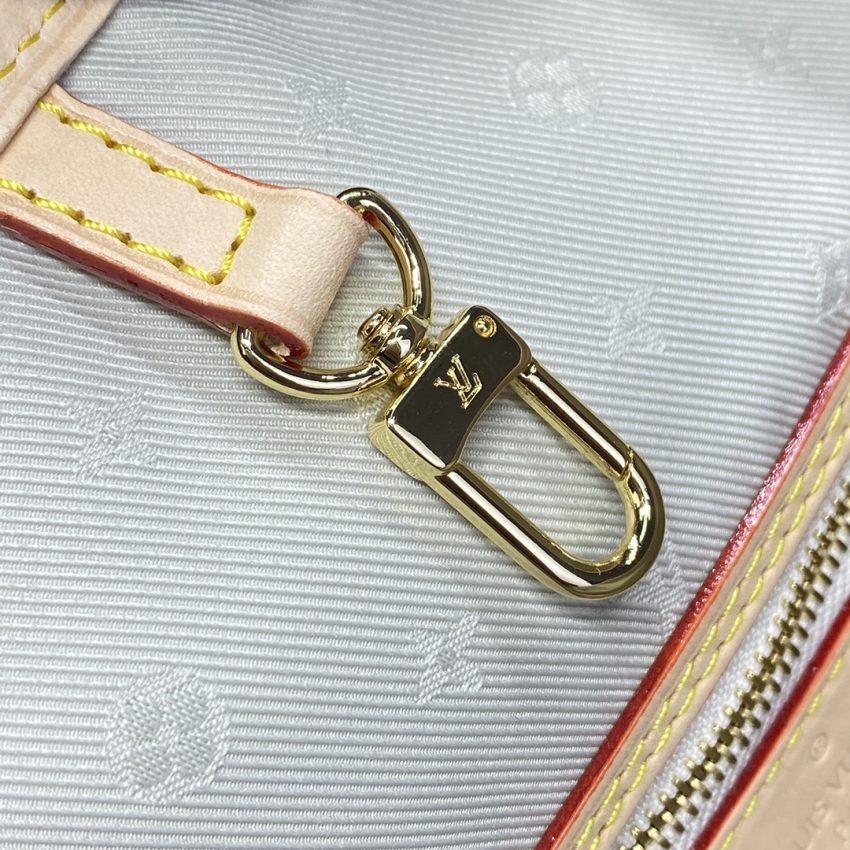 louis vuitton neverfull mm white 2