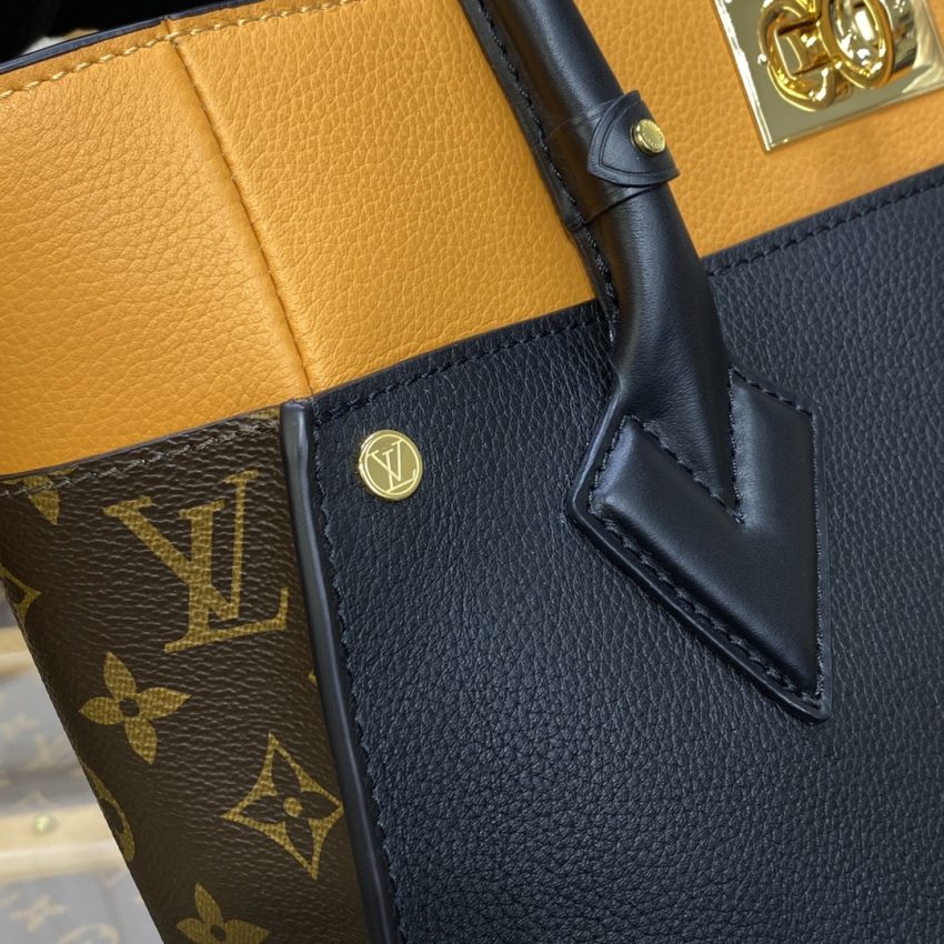 louis vuitton on my side black brown 5