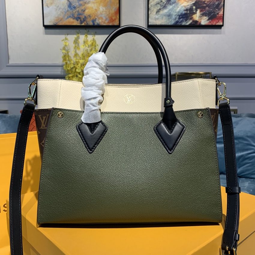 louis vuitton on my side dark green 6