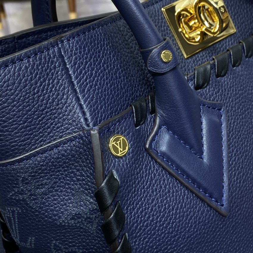 louis vuitton on my side pm dark blue 6
