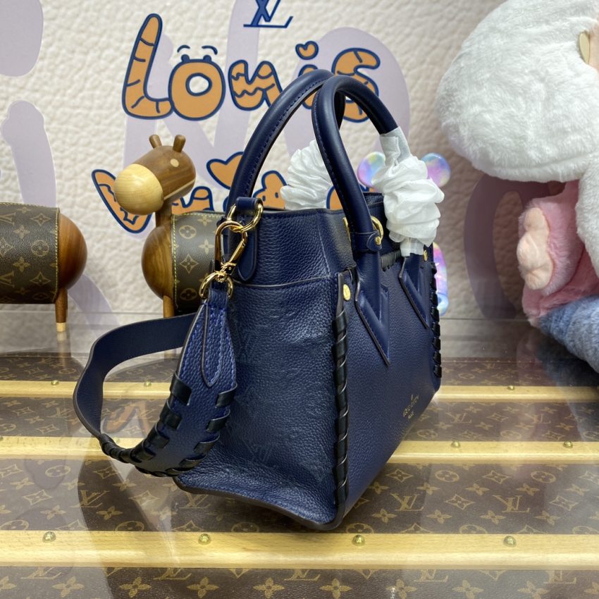 louis vuitton on my side pm dark blue 7