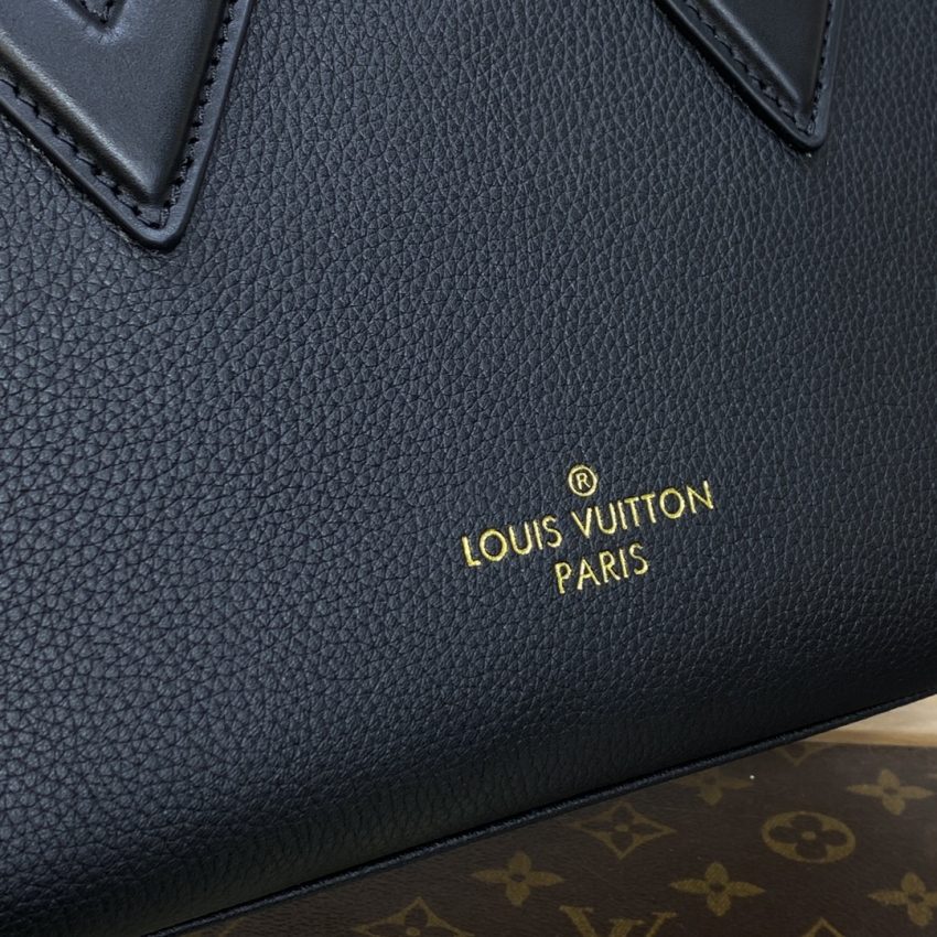 louis vuitton on my side pm full black 4