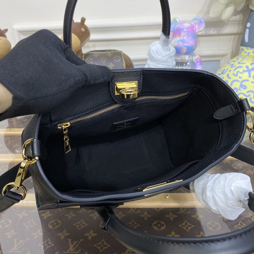 louis vuitton on my side pm full black 8