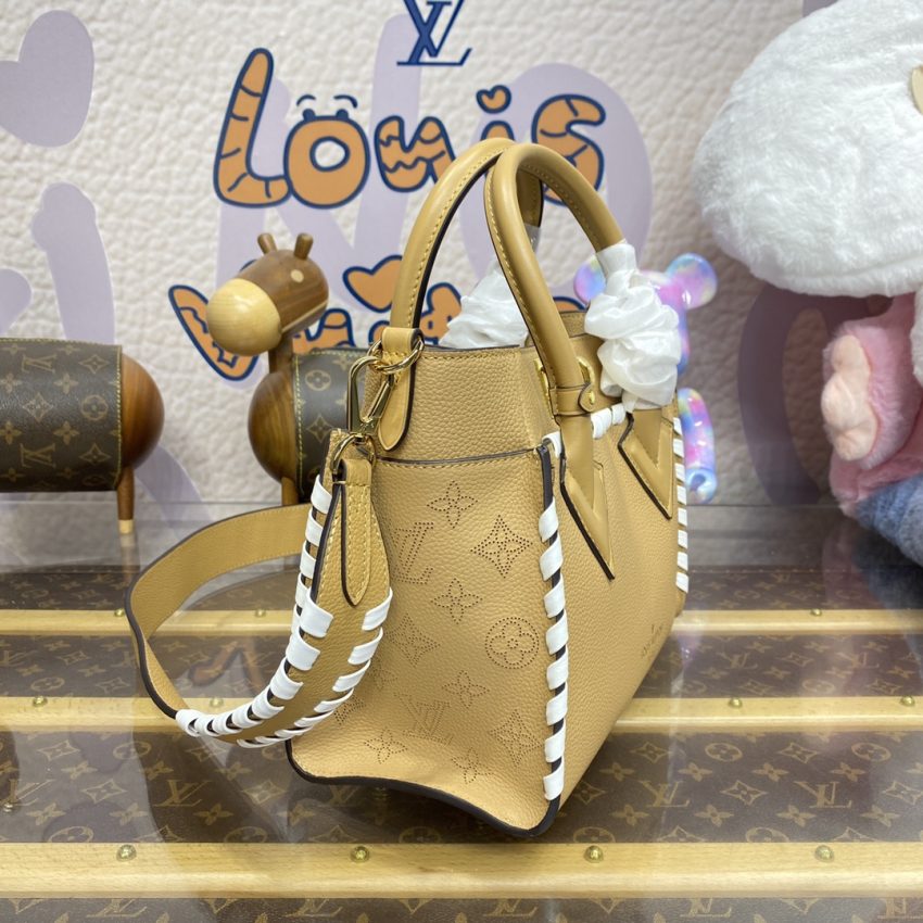 louis vuitton on my side pm milk tea 2