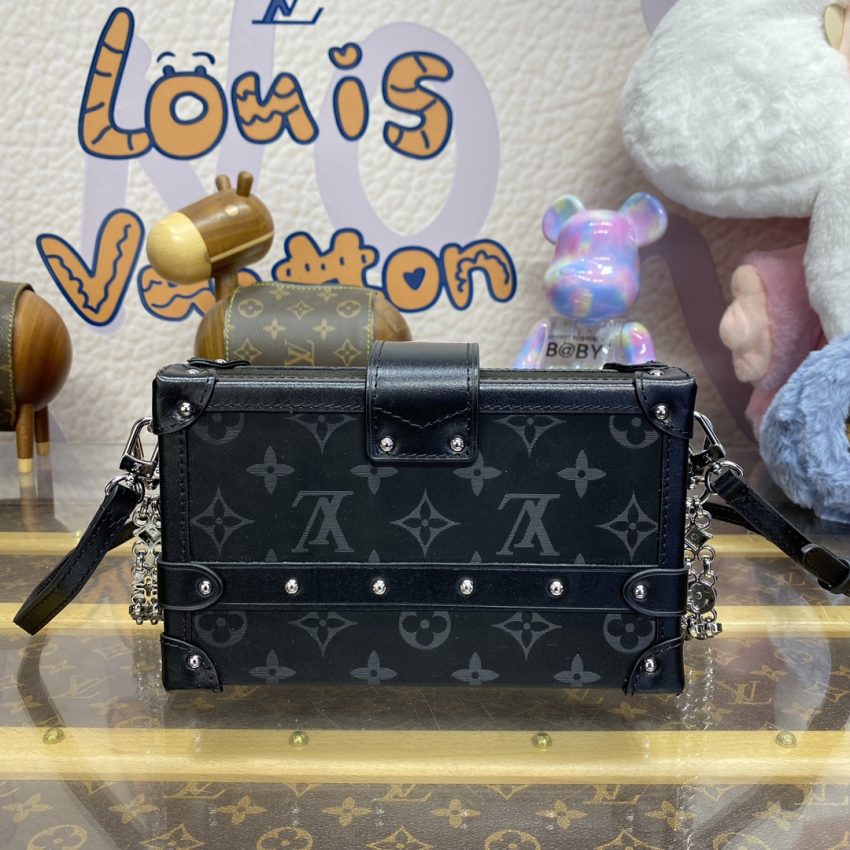 louis vuitton petite malle black 4