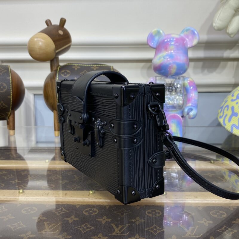 louis vuitton petite malle full black 3
