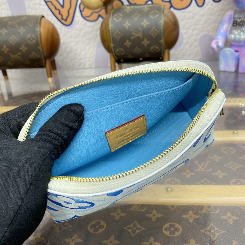 louis vuitton pochette cosmetique blue 9