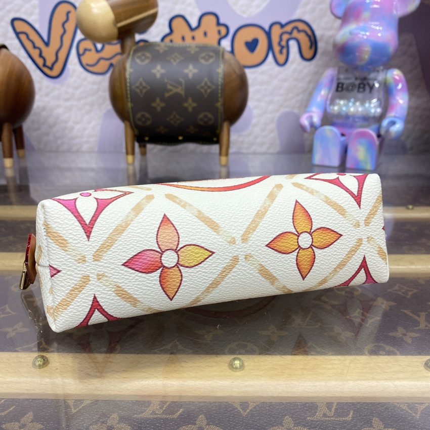 louis vuitton pochette cosmetique orange 6